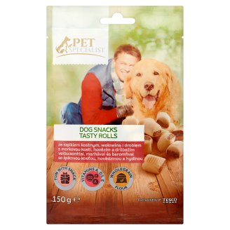 Tesco Pet Specialist Karma uzupełniająca dla dorosłych psów ciasteczka ze szpikiem kostnym 150 g