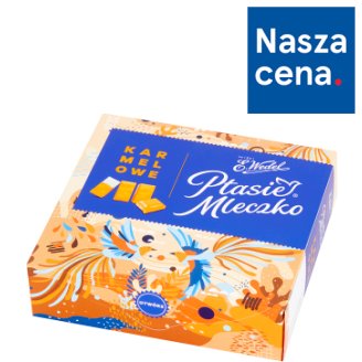 E. Wedel Karmellove! Ptasie Mleczko w czekoladzie białej karmelowej 380 g