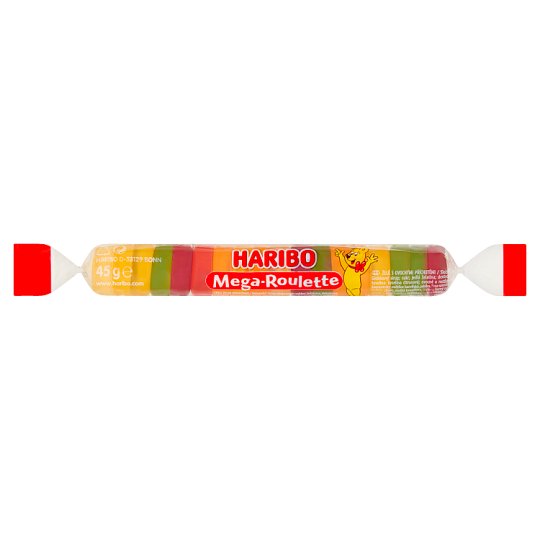 Haribo Mega-Roulette Żelki owocowe 45 g