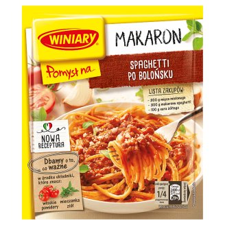 Winiary Pomysł na... Spaghetti po bolońsku 44 g