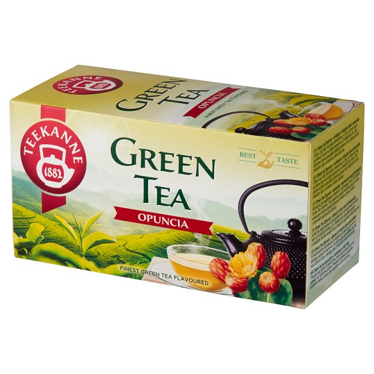 Teekanne Green Tea Opuncia Aromatyzowana herbata zielona 35 g (20 torebek)