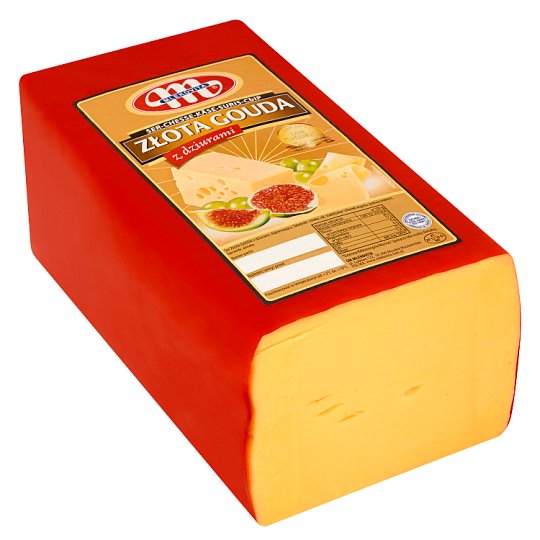 Mlekovita Ser Złota Gouda z dziurami