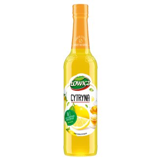 Łowicz Syrop o smaku cytrynowym 400 ml