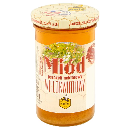 Apis Miód pszczeli nektarowy wielokwiatowy 350 g