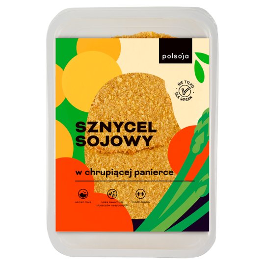 Polsoja Sznycel sojowy w chrupiącej panierce 180 g