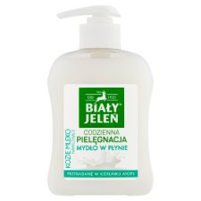 Biały Jeleń Hipoalergiczne mydło w płynie nawilżające kozie mleko 300 ml