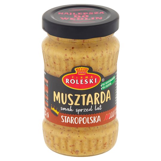 Firma Roleski Delikatesowa Musztarda staropolska 175 g