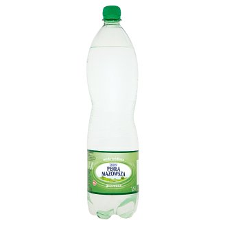 Tesco Perła Mazowsza Woda źródlana gazowana 1,5 l