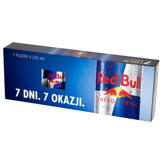 Red Bull Napój energetyczny 7 x 250 ml