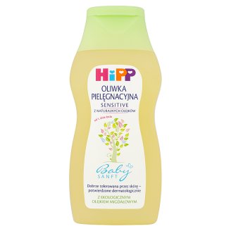 HiPP Babysanft Sensitive Oliwka pielęgnacyjna dla niemowląt od 1. dnia życia 200 ml