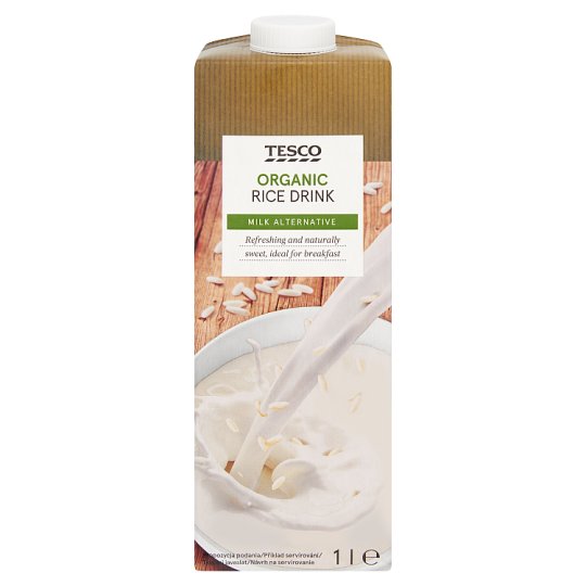 Tesco Ekologiczny napój ryżowy 1 l
