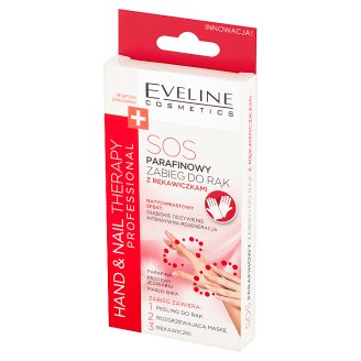 Eveline Cosmetics Hand & Nail Therapy Professional SOS Parafinowy zabieg do rąk 2 x 7 ml