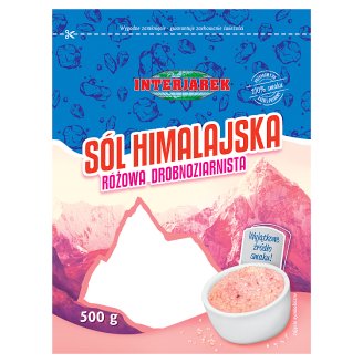 Interjarek Sól himalajska różowa drobnoziarnista 500 g