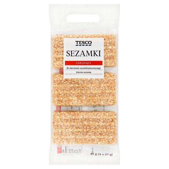 Tesco Sezamki 81 g (3 x 27 g)