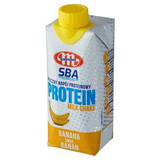 Mlekovita Super Body Active Napój proteinowy o smaku bananowym 350 g