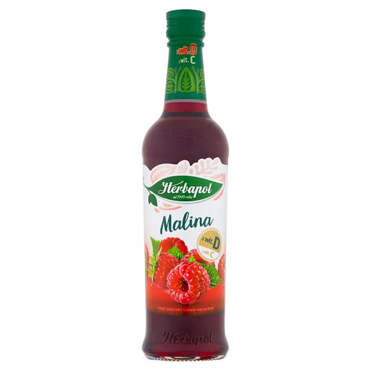 Herbapol Owocowa Spiżarnia Malina Syrop owocowy 420 ml