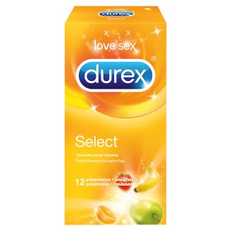 Durex Select Prezerwatywy 12 sztuk