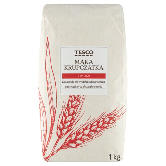 Tesco Mąka krupczatka typ 450 1 kg