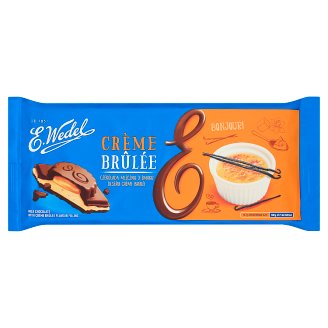 E. Wedel Czekolada mleczna o smaku crème brûlée 289 g