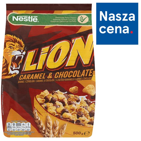 Nestlé Lion Płatki śniadaniowe 500 g