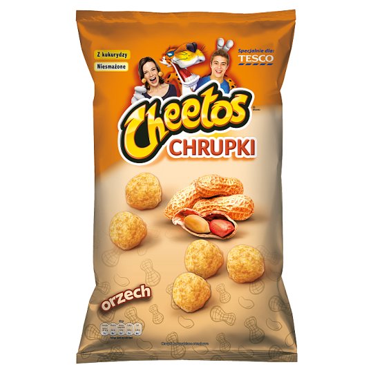 Cheetos Chrupki kukurydziane orzechowe 170 g