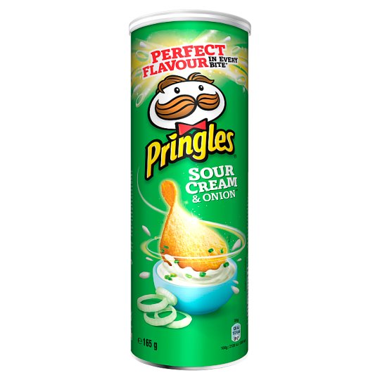 Pringles Sour Cream & Onion Chrupki 165 g