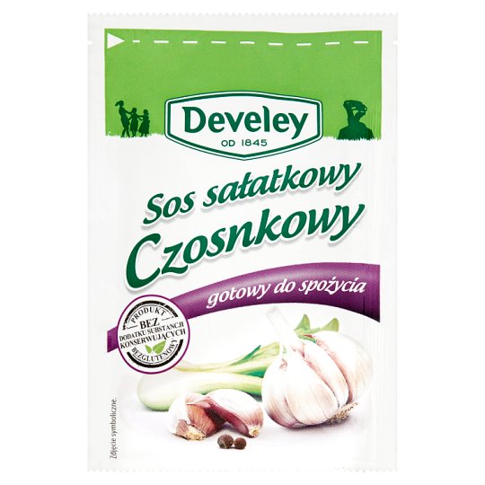 Develey Sos Sałatkowy Czosnkowy 40 ml