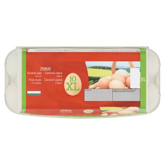 Tesco Świeże jaja XL 10 sztuk