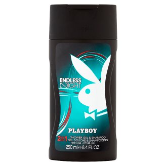 Playboy Endless Night 2 w 1 Żel pod prysznic i szampon 250 ml