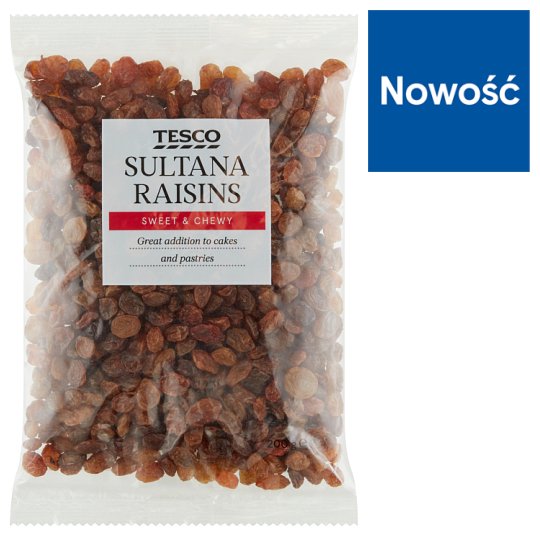 Tesco Rodzynki 200 g