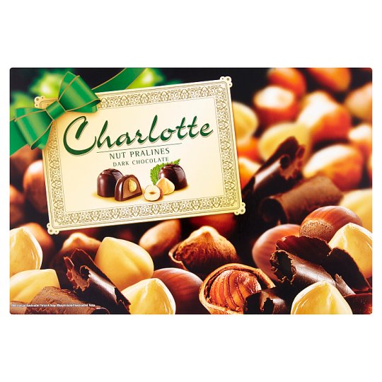 Charlotte Czekoladki z nadzieniem i z całymi orzechami laskowymi 225 g