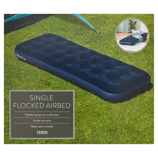 tesco air bed single