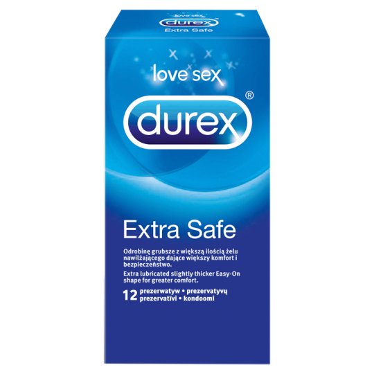 Durex Extra Safe Prezerwatywy 12 sztuk