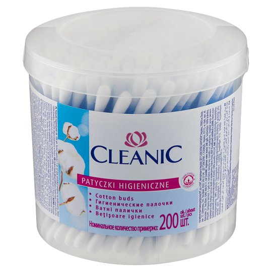 Cleanic Patyczki kosmetyczne 200 sztuk