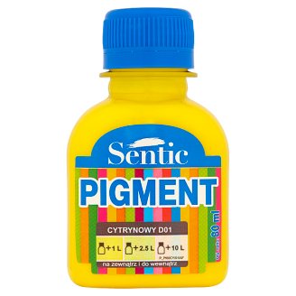 Sentic Pigment cytrynowy D01 80 ml
