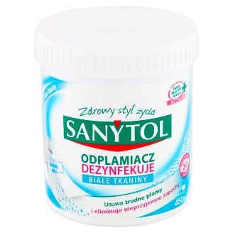 Sanytol Odplamiacz dezynfekujący białe tkaniny 450 g