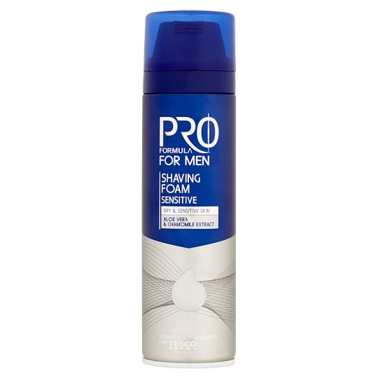 Tesco Pro Formula For Men Sensitive Pianka do golenia 200 ml