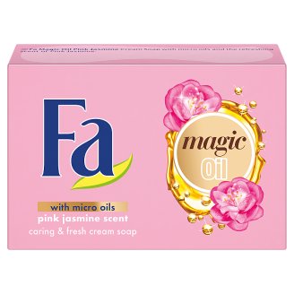 Fa Magic Oil Pink Jasmine Kremowe mydło w kostce 90 g