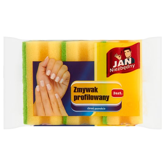 Jan Niezbędny Zmywak profilowany 3 sztuki
