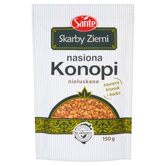 Sante Skarby Ziemi Nasiona konopi niełuskane 150 g