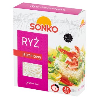 Risana Ryż jaśminowy 400 g (4 torebki)