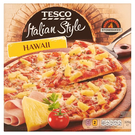 Tesco Italian Style Hawaii Pizza 320 g