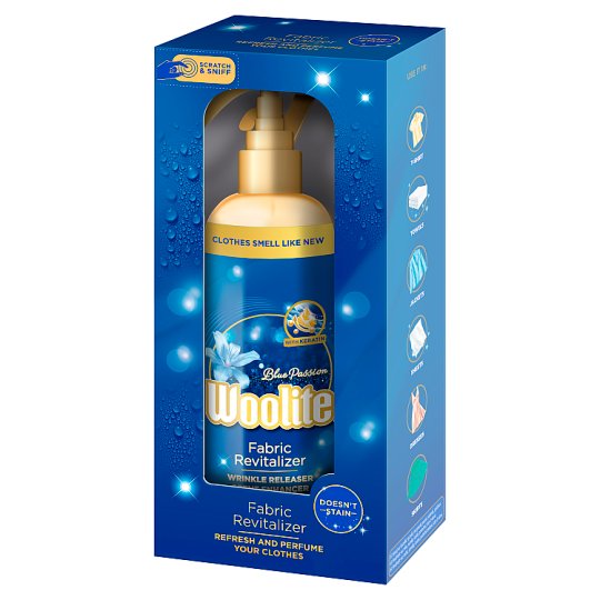 Woolite Blue Passion Spray do pielęgnacji tkanin 300 ml