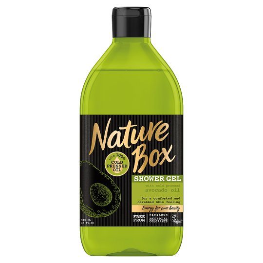 Nature Box Żel pod prysznic z olejem z awokado 385 ml