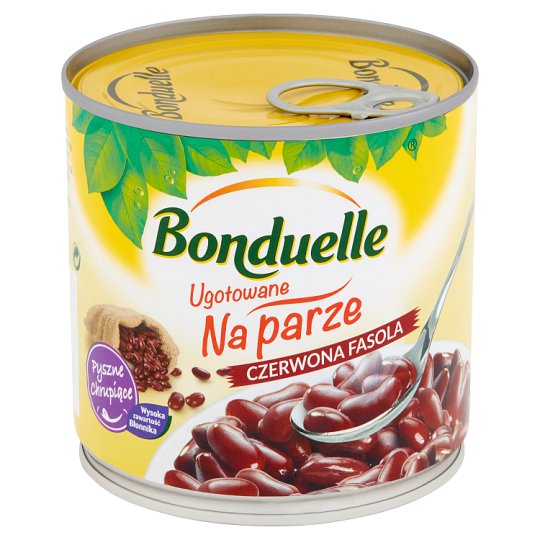 Bonduelle Ugotowane na parze Czerwona fasola 310 g