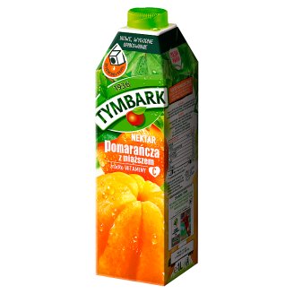 Tymbark Pomarańcza z miąższem Nektar 1 l