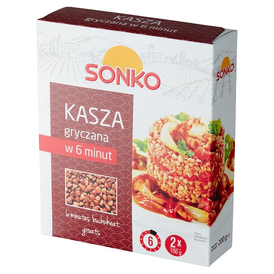 Risana Kasza gryczana w 6 minut 200 g (2 torebki)