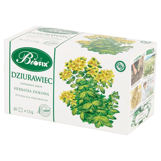 Bifix Suplement diety herbatka ziołowa dziurawiec 30 g (20 x 1,5 g)