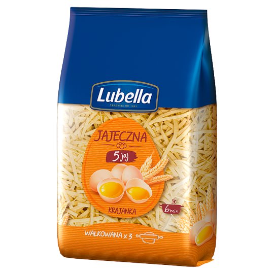 Lubella Jajeczna 5 jaj Makaron krajanka 400 g