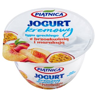 Piątnica Jogurt typu greckiego z brzoskwinią i marakują 150 g